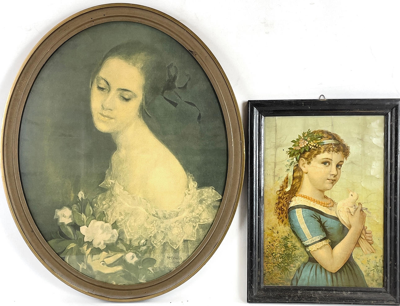 TRYCK, 2 st, bl a Einar Nerman.