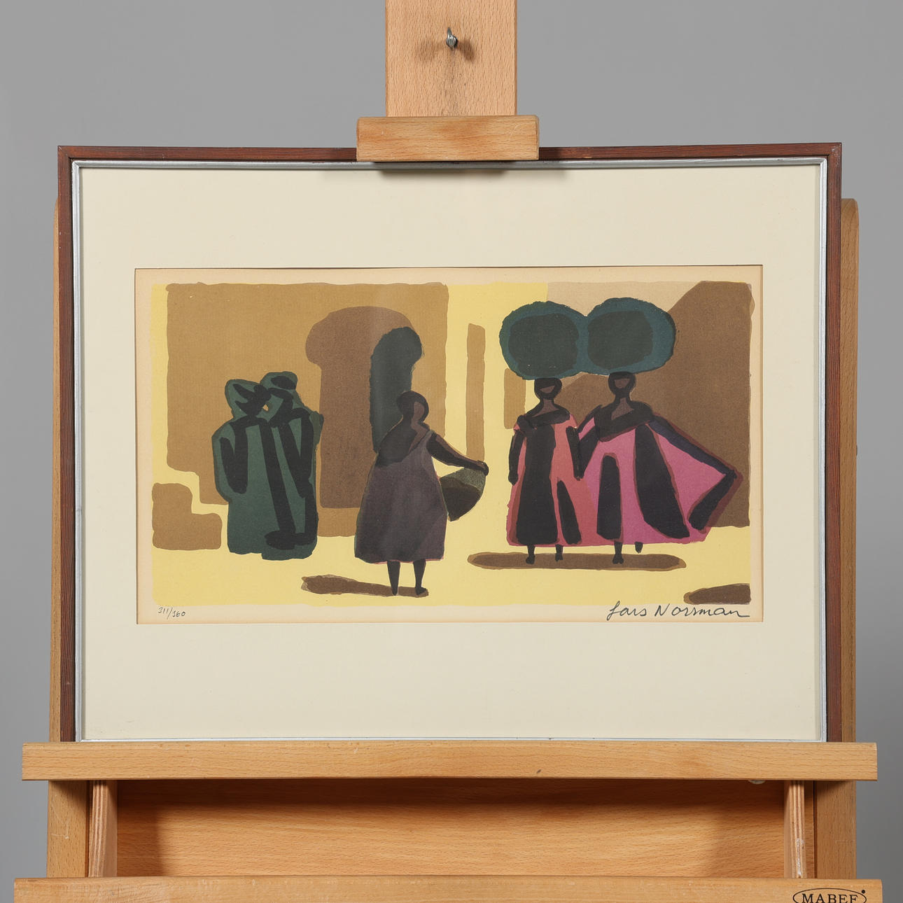 LARS NORRMAN. LITHOGRAPH, signed, numbered 311/360.