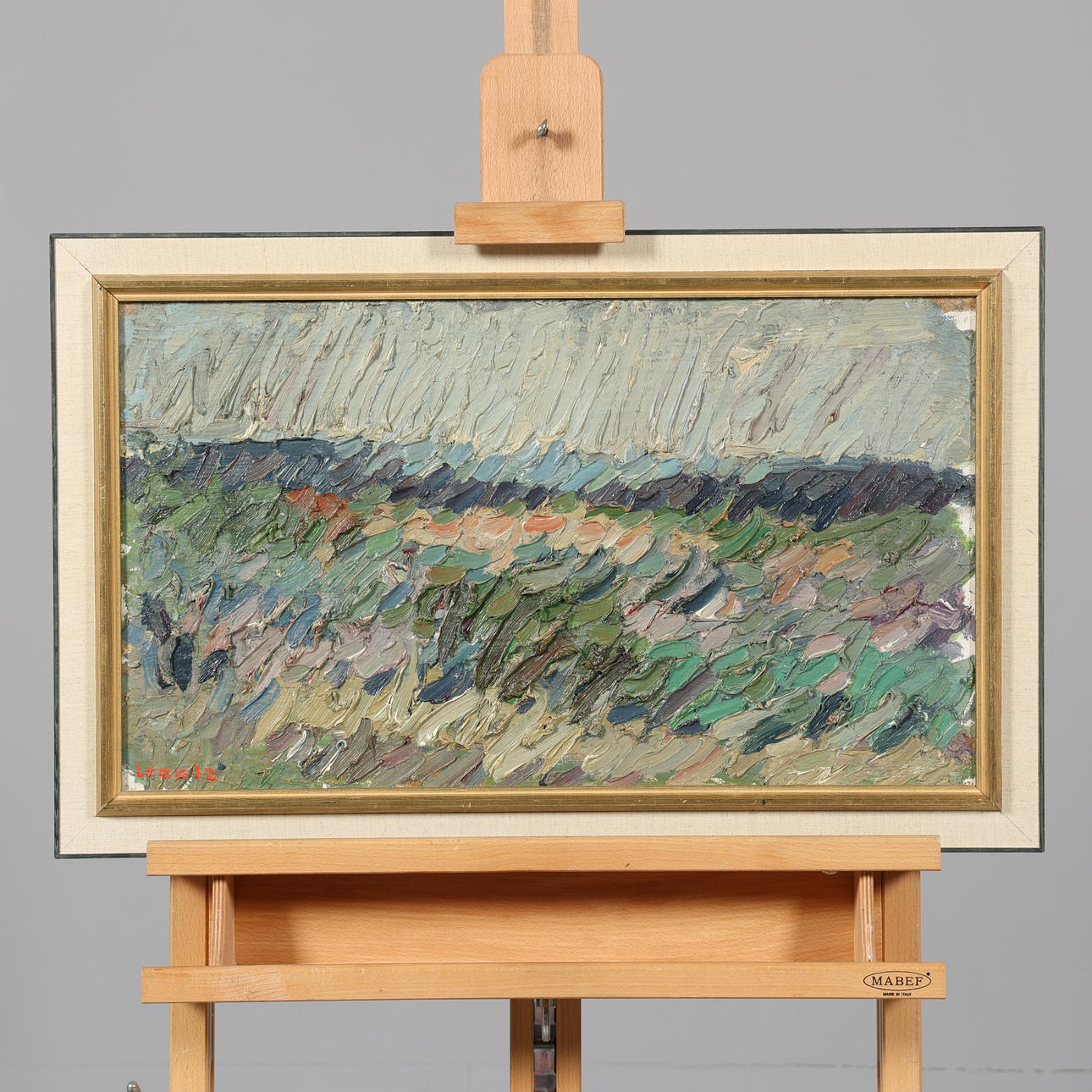 BENGT CRANTZ. OIL ON PANEL, signed.