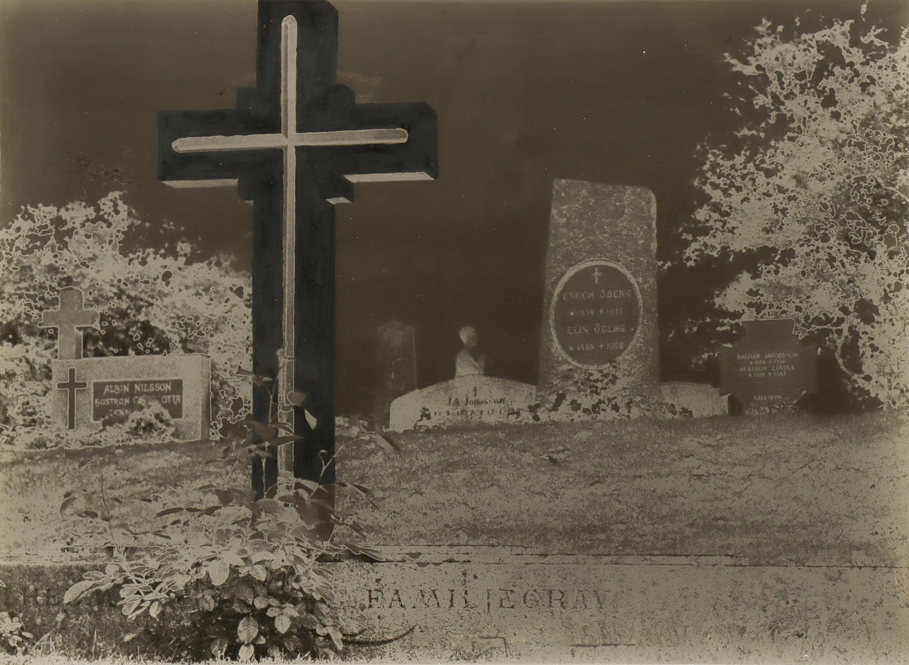 NILS-ERIK WIKEBÄCK. Cemetery.