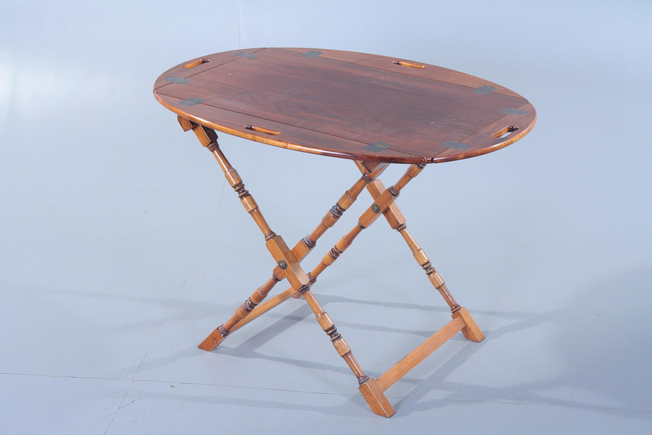 BRICKBORD, Butlers Tray, ihopfällbart, Engelskt, 1900-tal.