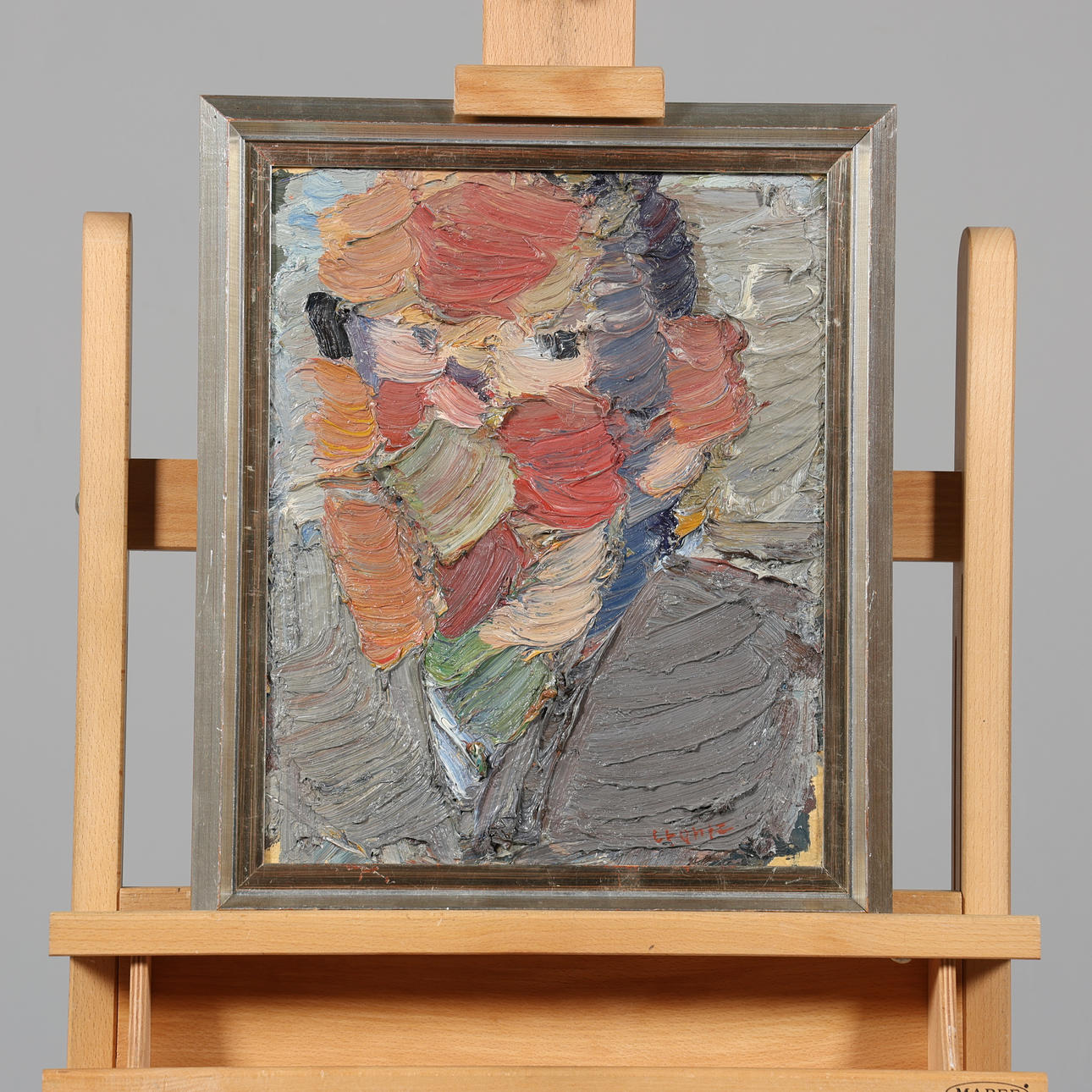BENGT CRANTZ. OIL ON PANEL, signed.