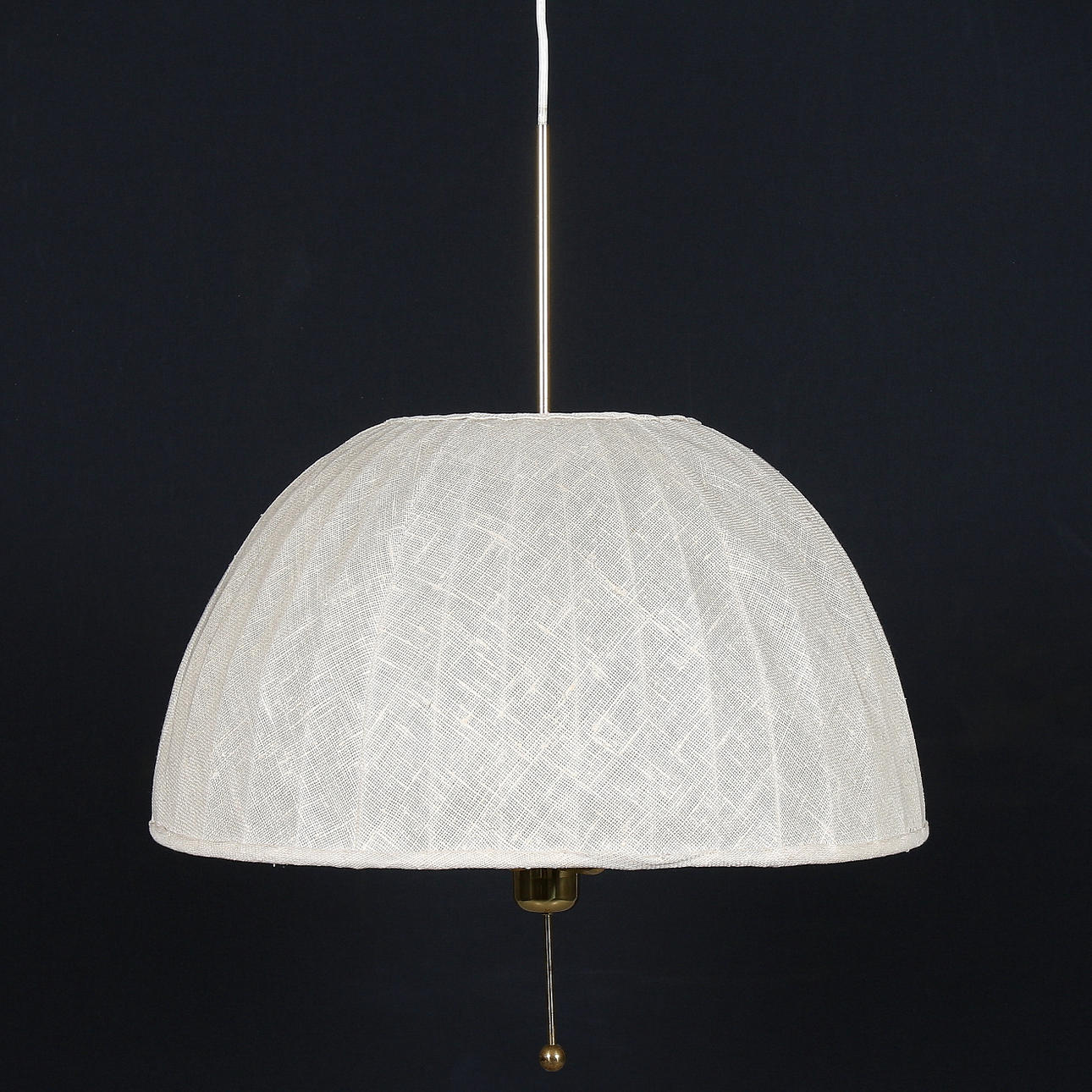 TAKLAMPA, mässing, Hans Agne Jakobsson, Markaryd.