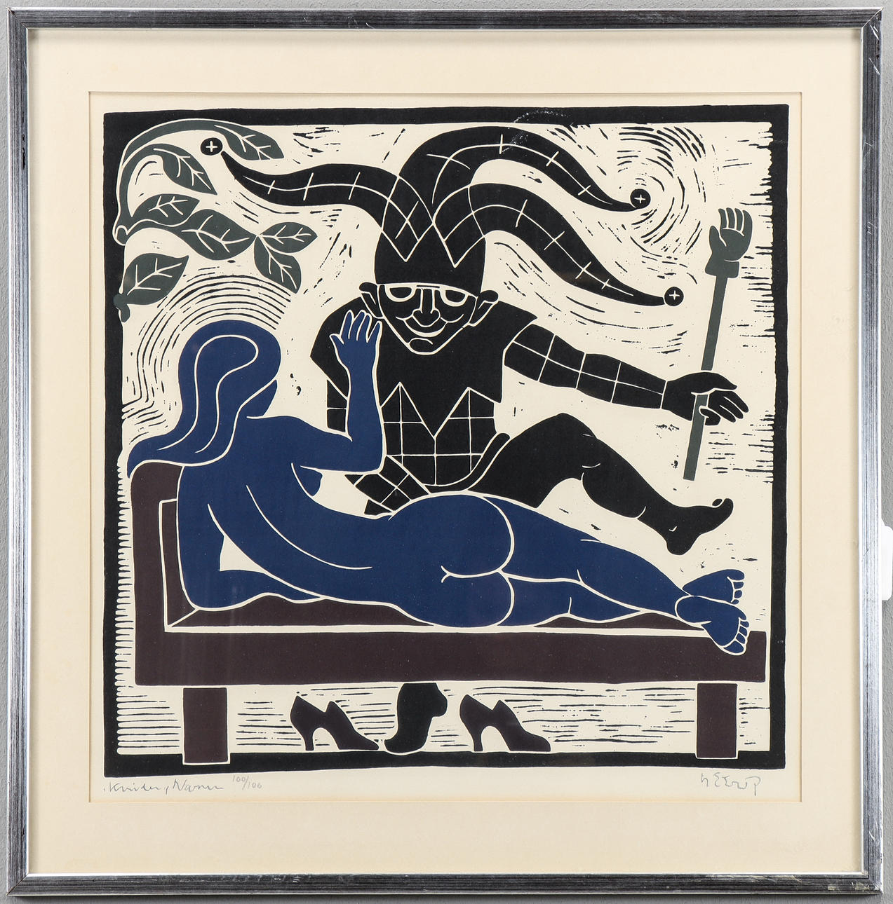 HENRY HEERUP. Lithograph 100/100, signed.