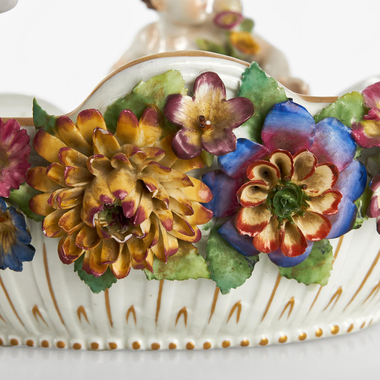A magnificent porcelain Jardinjär, Von Schierholz Plaue, Germany