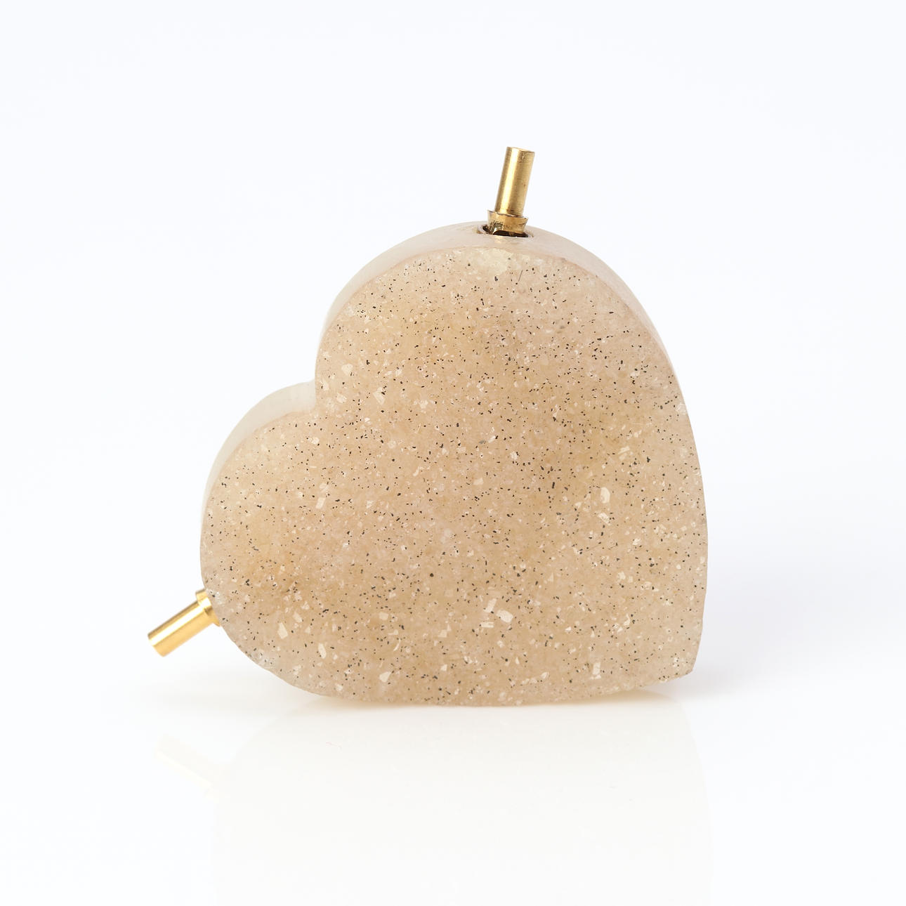 COLLIER CLASP IN CRYSTALLAGATE and gold 18k.