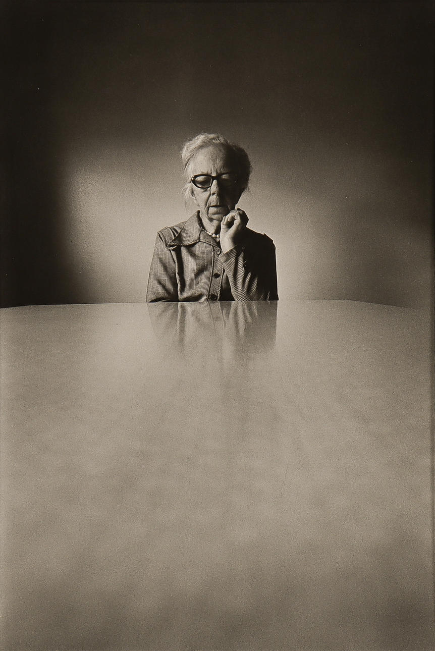 NILS-ERIK WIKEBÄCK. At the table.