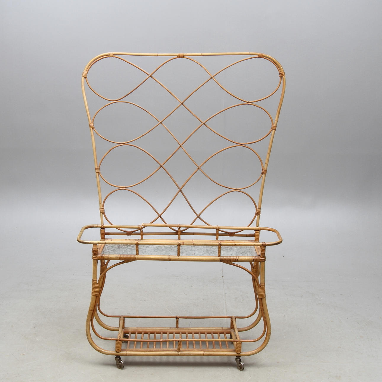 BLOMBORD, med spaljé, rotting och glas, 1900-tal.