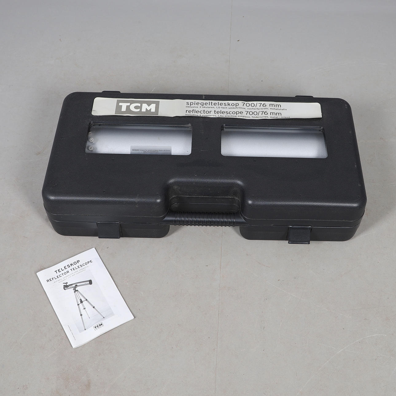 TCM TELESKOP REFLECTOR TELESCOPE.