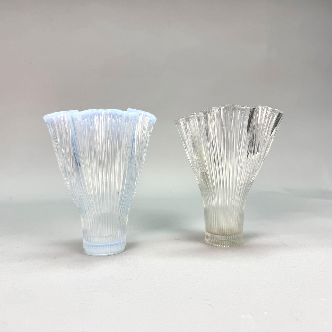 ARTHUR PERCY. VASES -2pcs “Reffla” Gullaskruf.