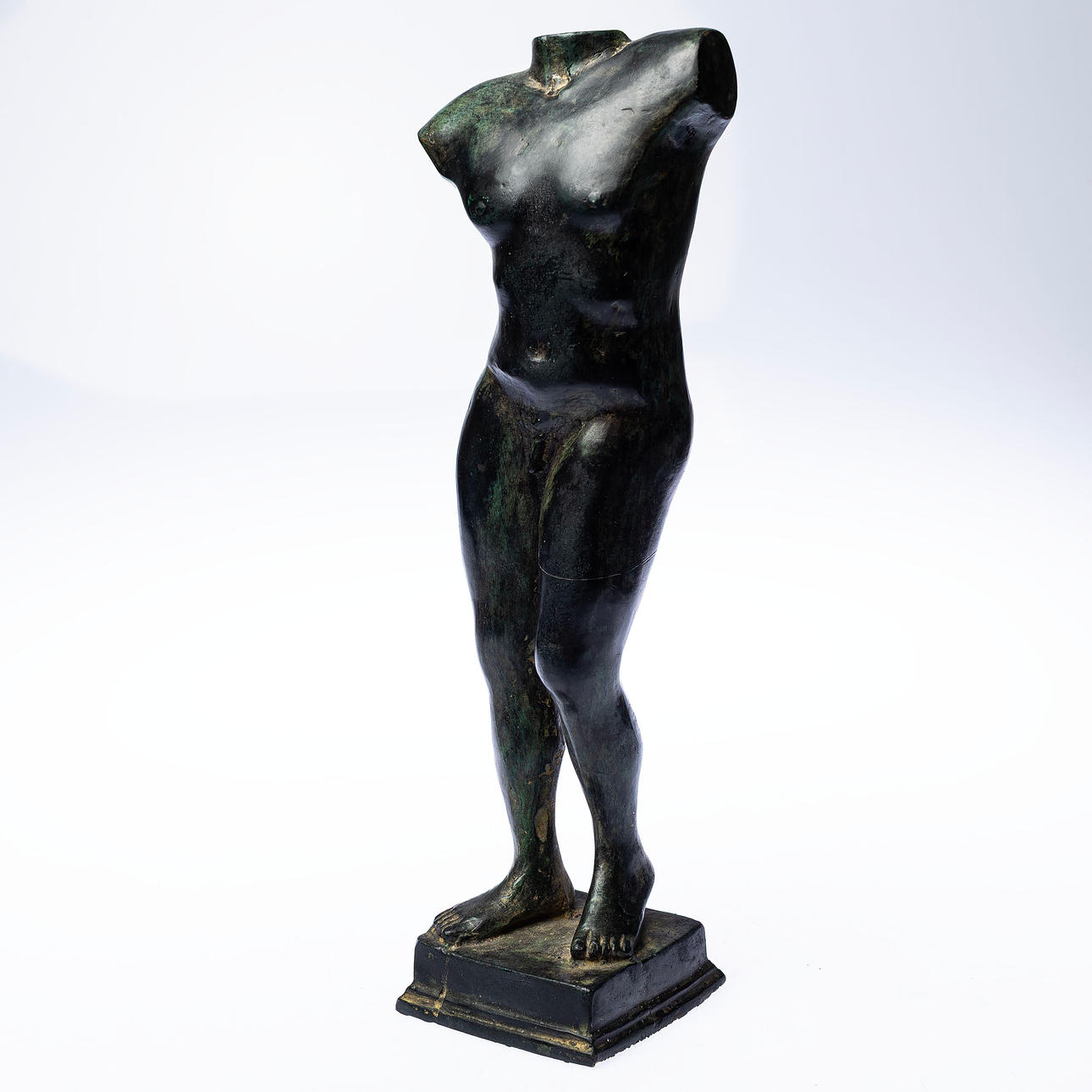 SKULPTUR, manskropp, brons, samtida.