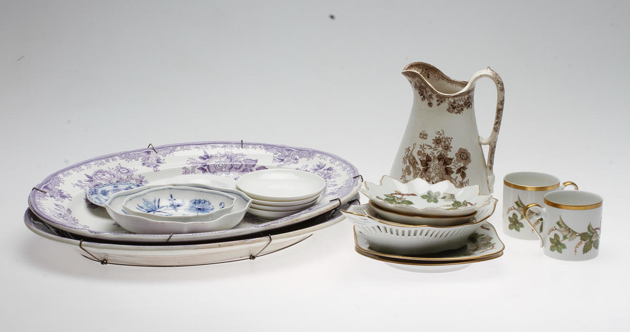 SERVISDELAR, bland annat Meissen.