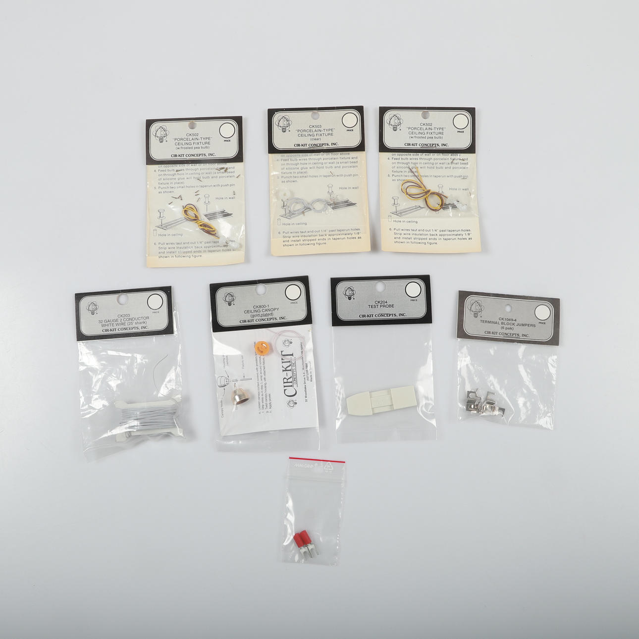 DOCK OR VIEWING CABINET MINIATURES, approx. 41 packs, CIT-Kit Concepts ...