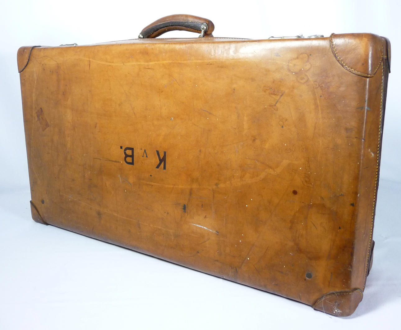 RESVÄSKA, ägd av Karen von Blixen, tidigt 1900-tal.