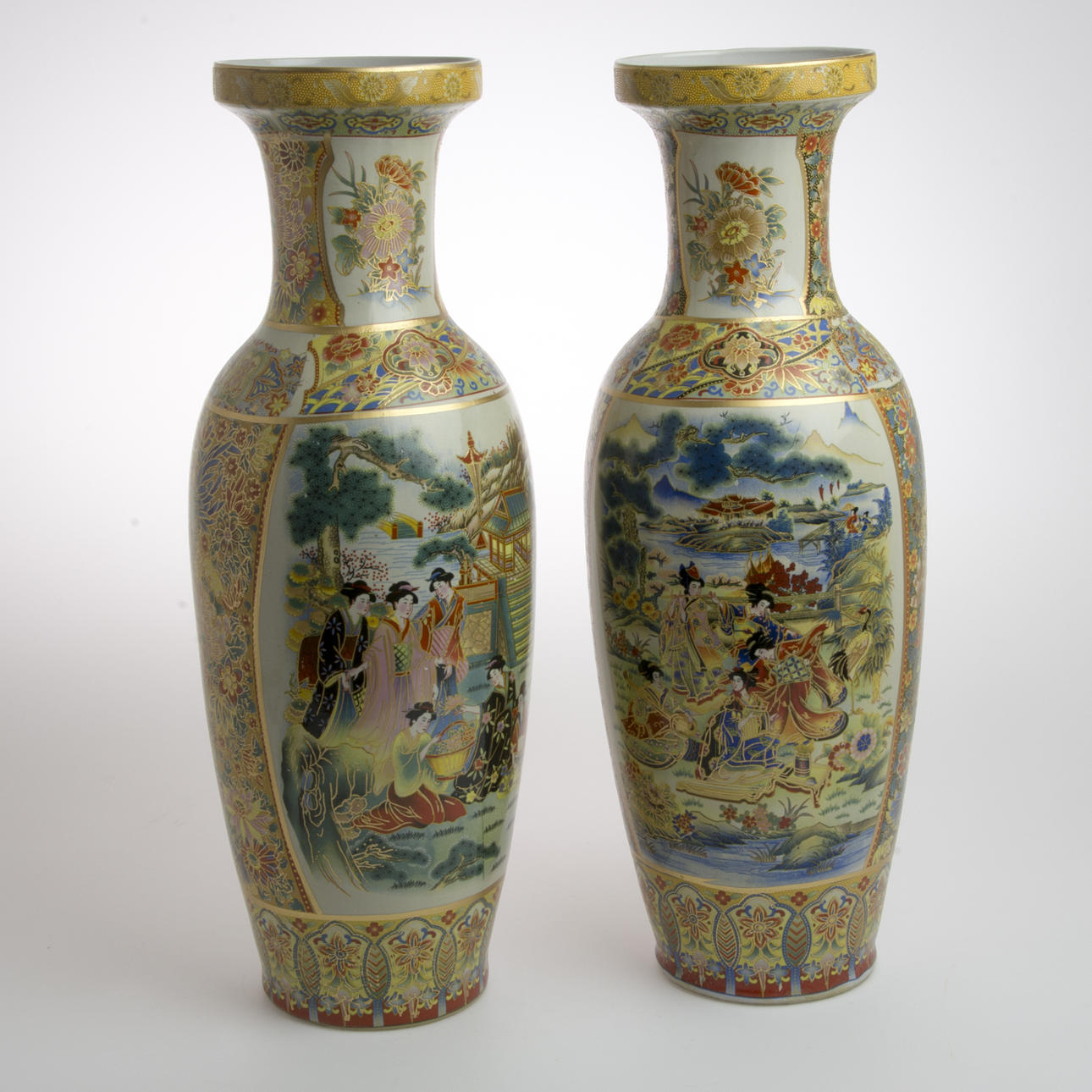GOLVVASER, 1 par, Kina, 1900-tal.
