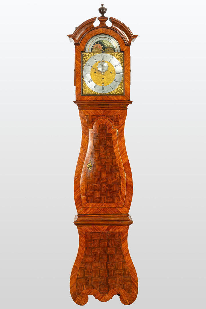 Floor clock, Johann Eberhard Carstens, around 1770.