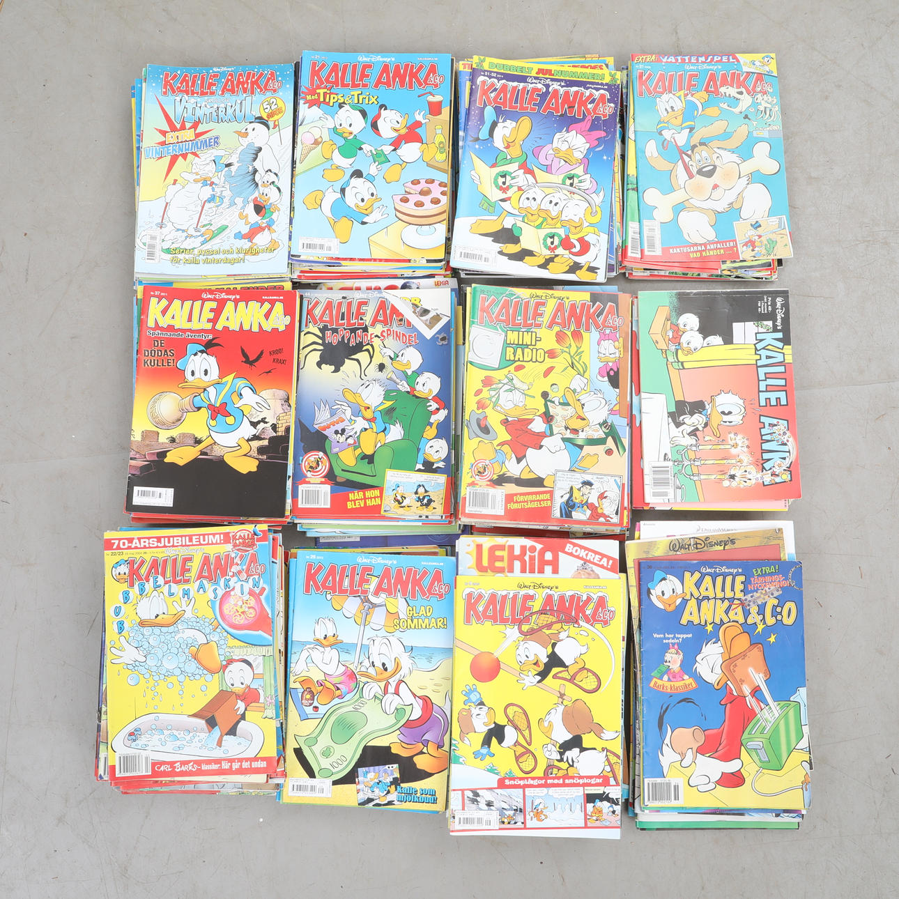 COMIC BOOKS, 226 pieces, Donald Duck.