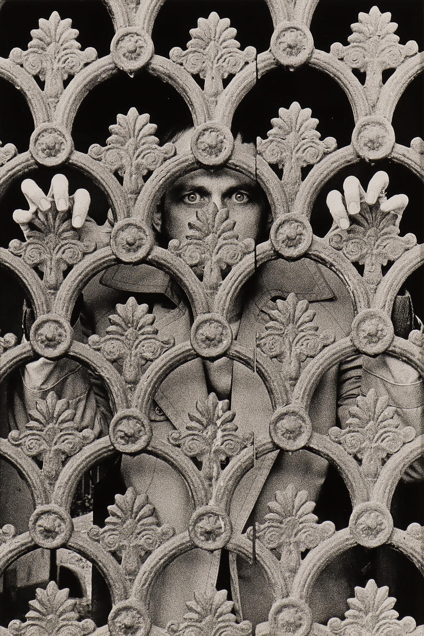 NILS-ERIK WIKEBÄCK. Self-portrait.