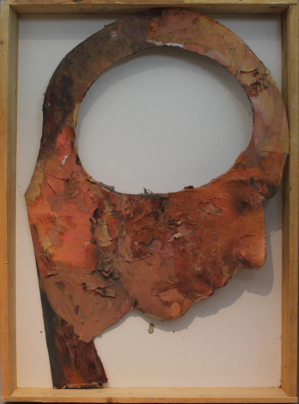 ERIK LAGERWALL. "Ström nr 3". Mix media. Signerad a tergo.