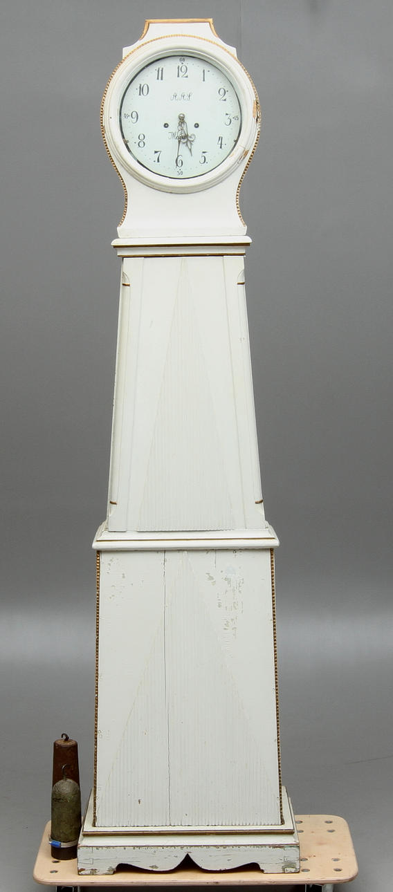 GOLVUR, gustaviansk, 1700/1800-tal.