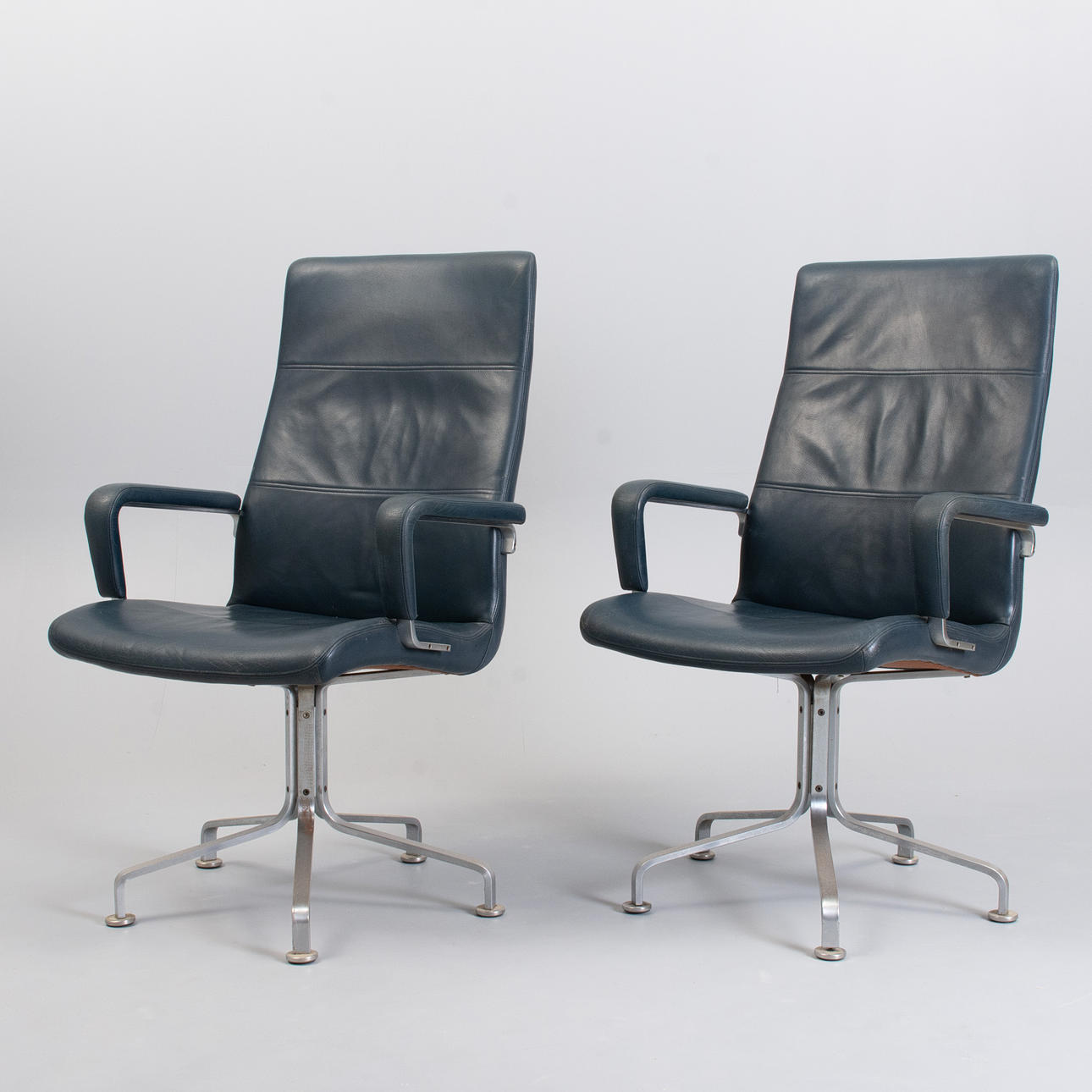 ARNE VODDER. desk chairs, 2 pcs. Produced by Sibast.
