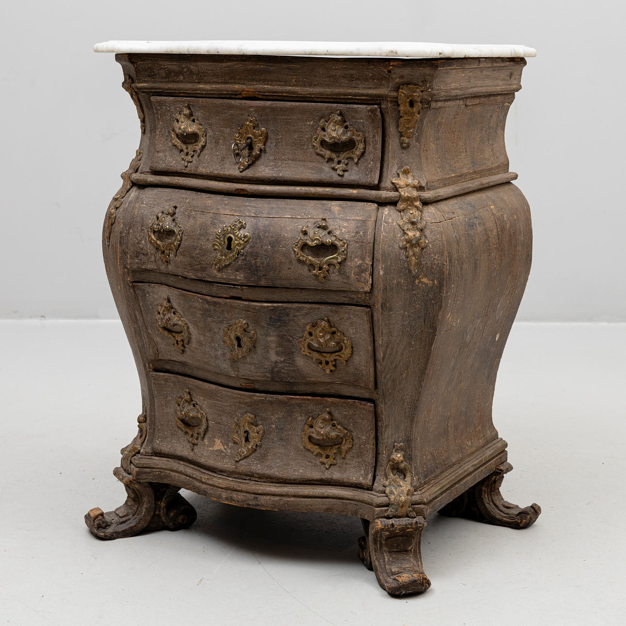 BYRÅ, rokoko, Danmark, 1700-tal.