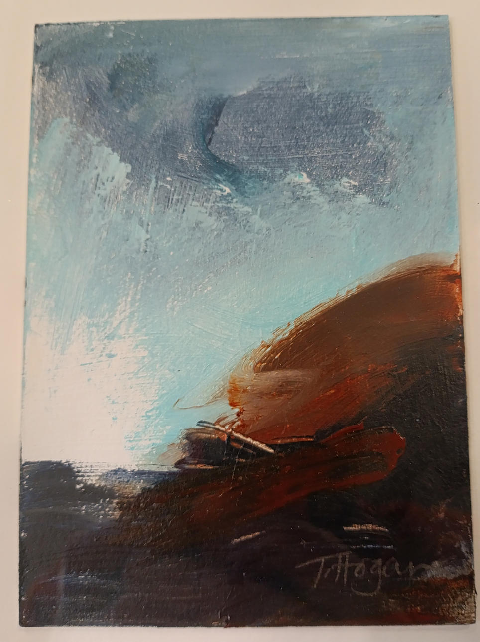 *TERRI HOGAN LANDSCAPE PAINTING.