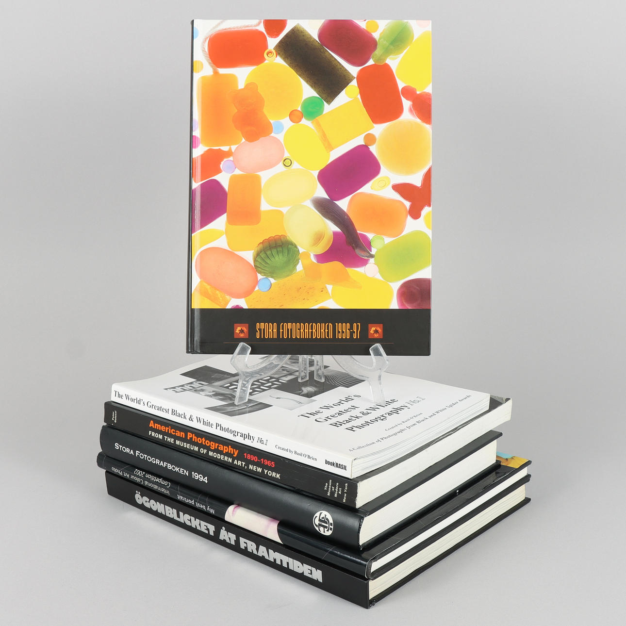 Photobooks 7 pieces, collection books.