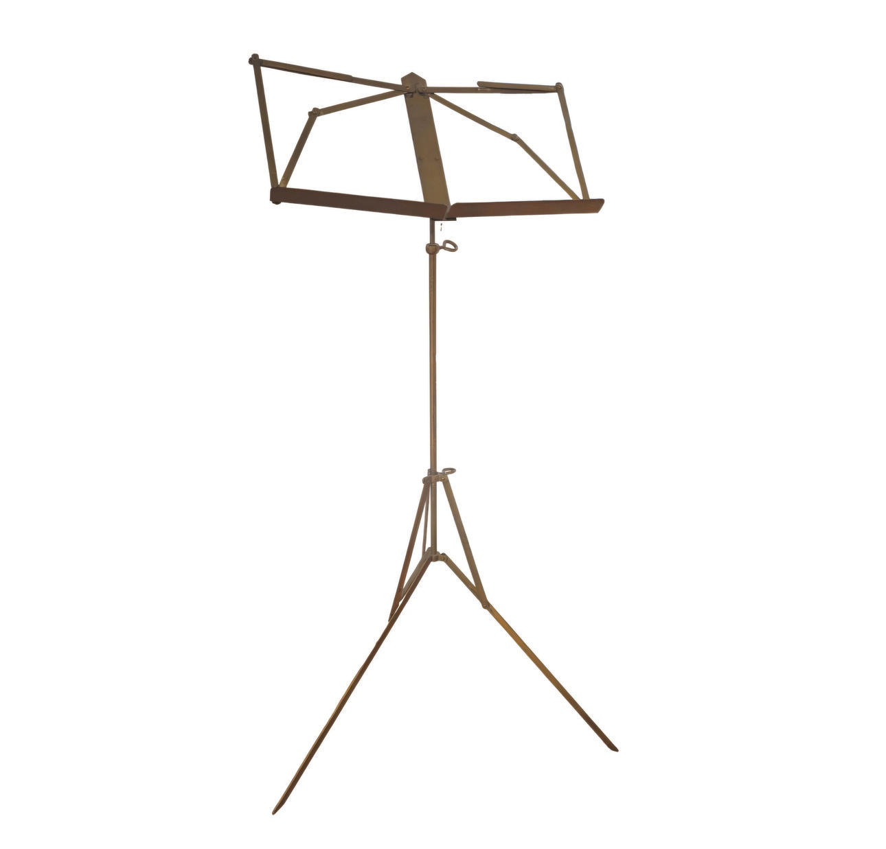 Metal orchestra lectern.