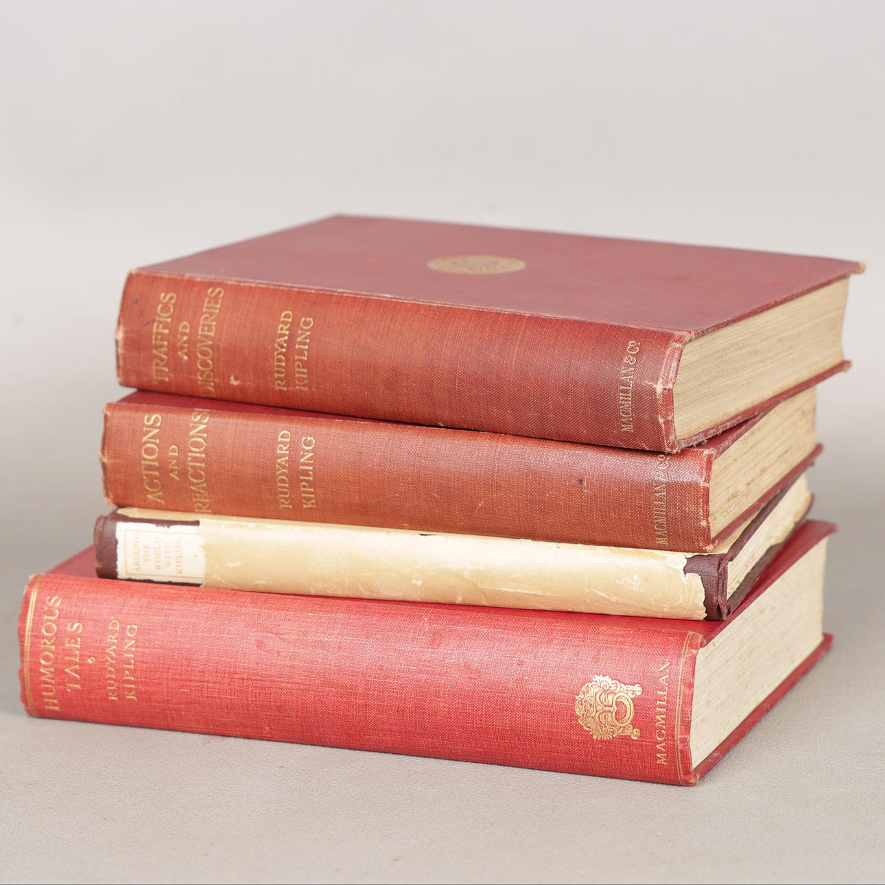 KIPLING (RUDYARD) "TRAFFICS AND DISCOVERIES" (4).