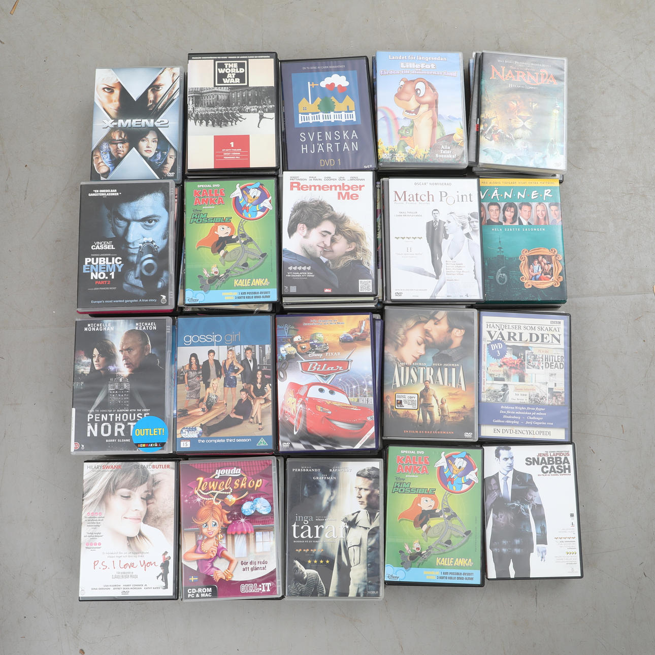 DVD-FILMS, 200 pieces, mixed films.