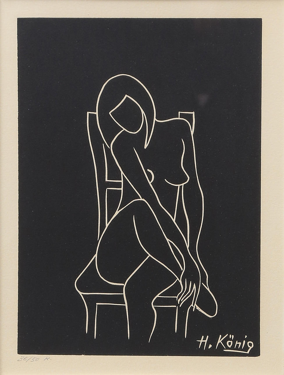 HERRMAN KÖNIG. Untitled.