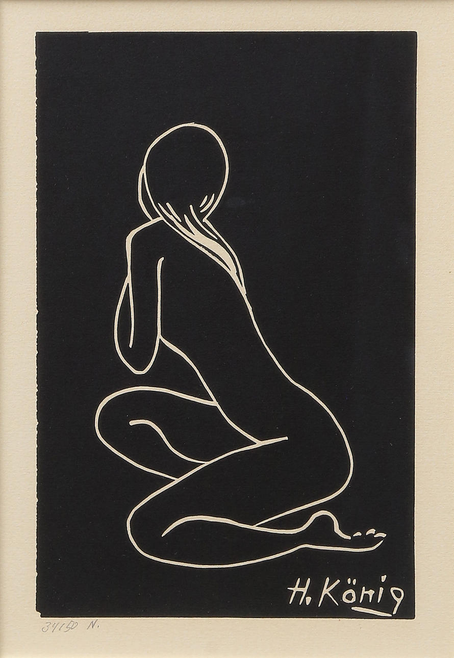 HERRMAN KÖNIG. Untitled.