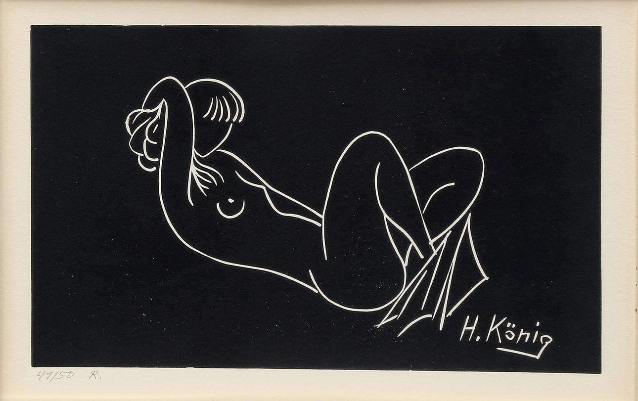 HERRMAN KÖNIG. Untitled.