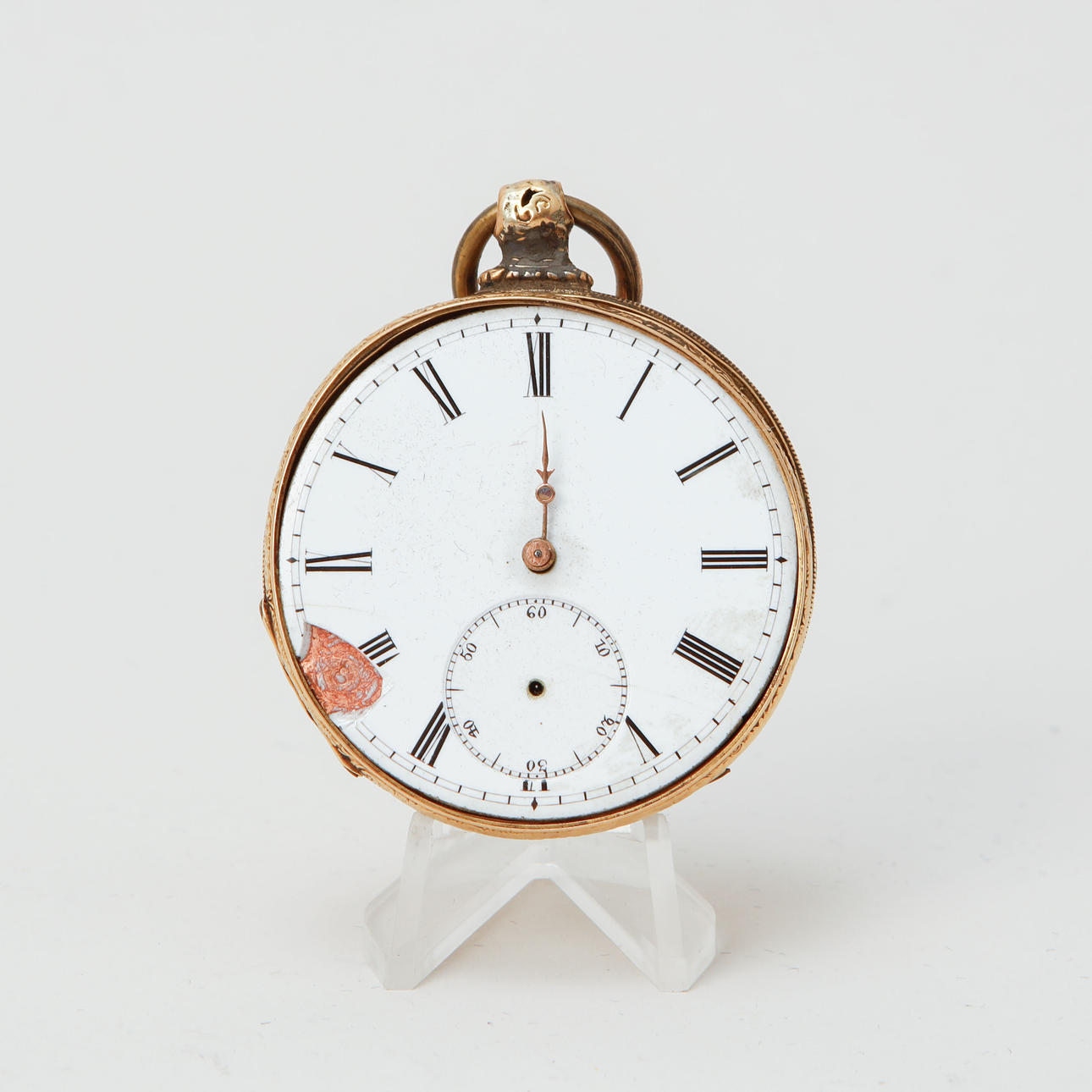 POCKET WATCH, 18k gold, total weight approx. 69 grams. Clocks & Watches ...