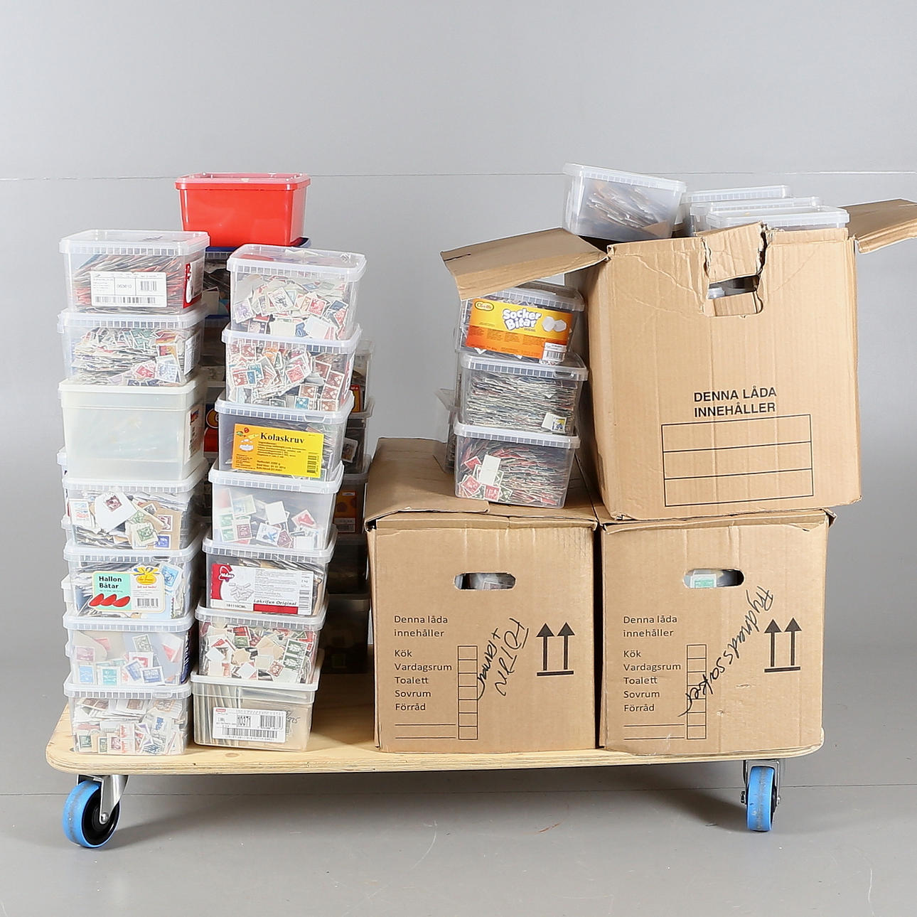 FRIMÄRKSSAMLING, mestadels Europa, 1900-tal.