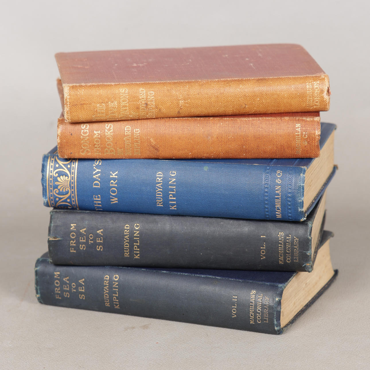 KIPLING (RUDYARD) "THE FIVE NATIONS" (5).