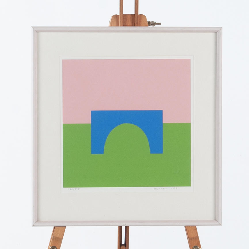 KARL-GUSTAF NILSON. Lithograph, signed KG Nilson, numbered 276/295 and dated 1997.