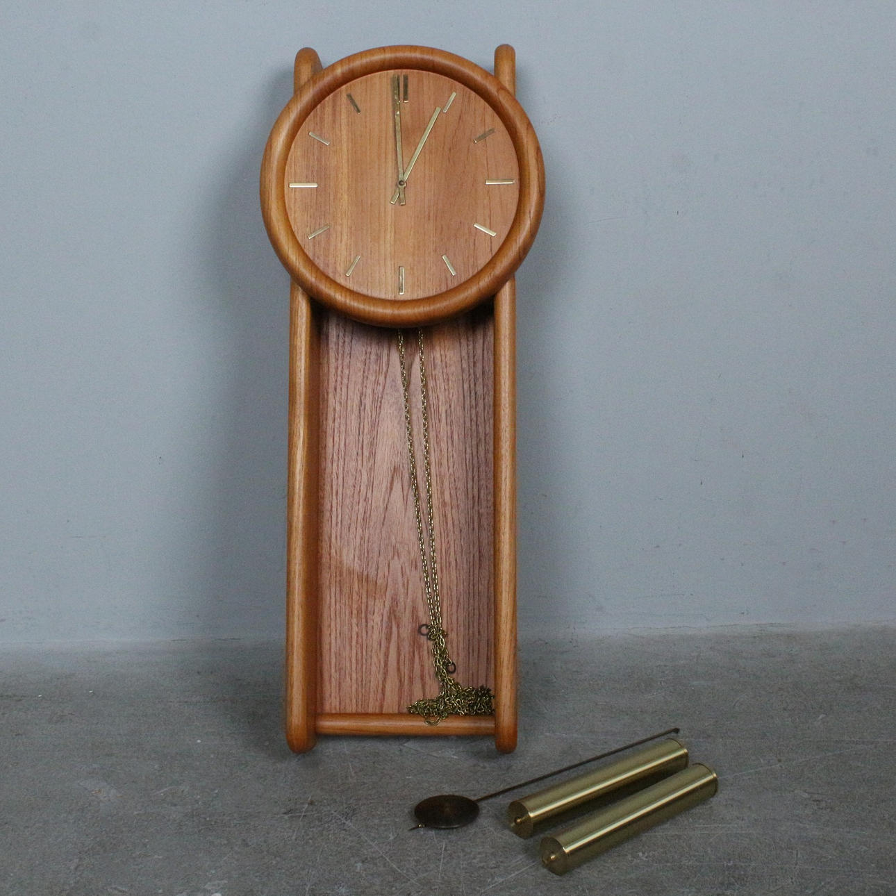 DANCLOCK. Wall clock, DanClock, Denmark. 1960s.