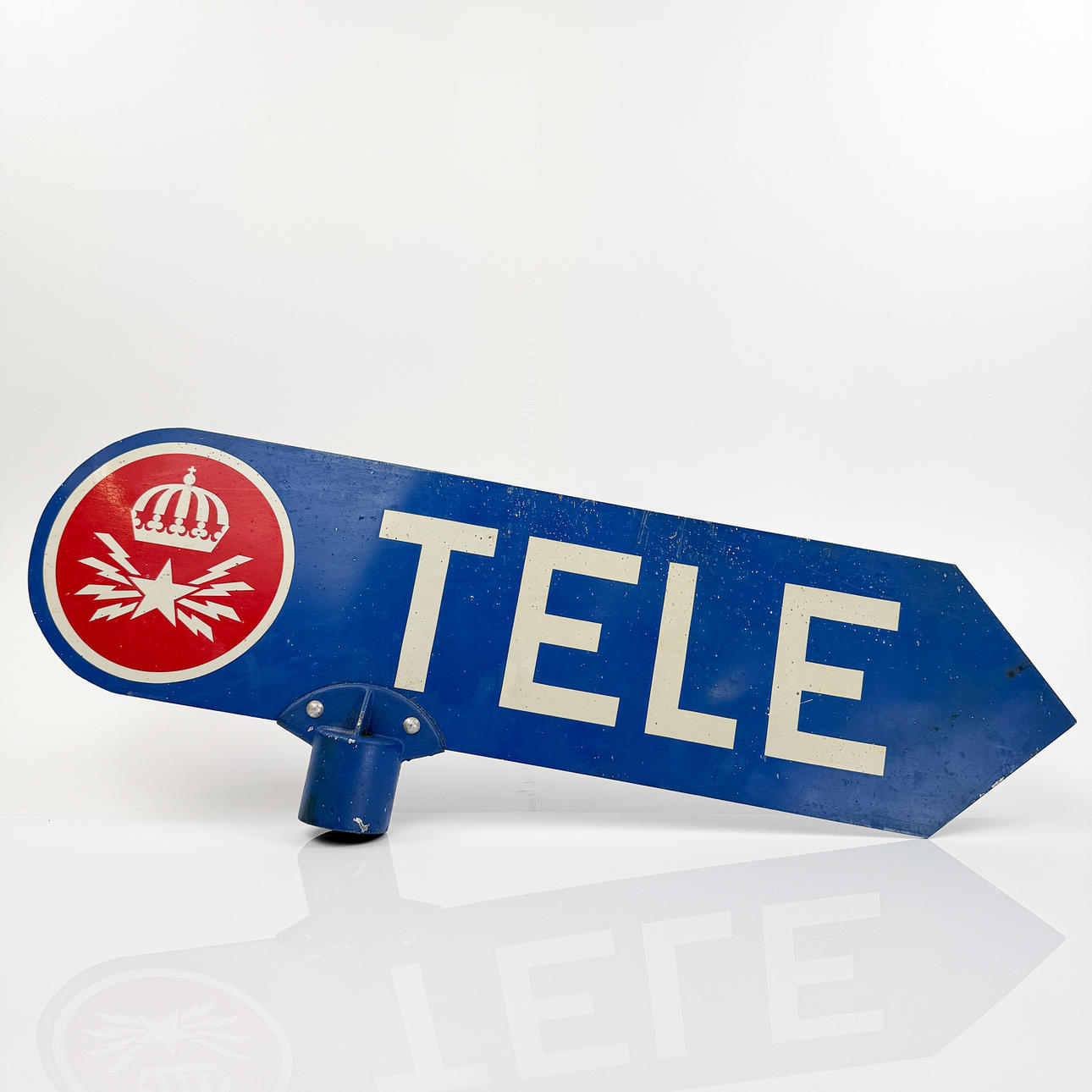 TELEVERKET, skylt "TELE", 1900-talets andra hälft.