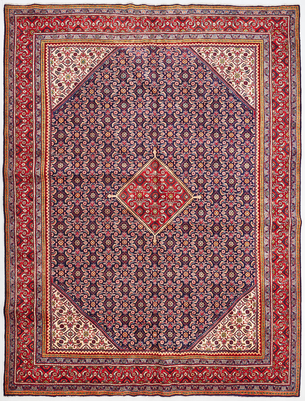 ORIENTAL CARPET, Tabriz, old.