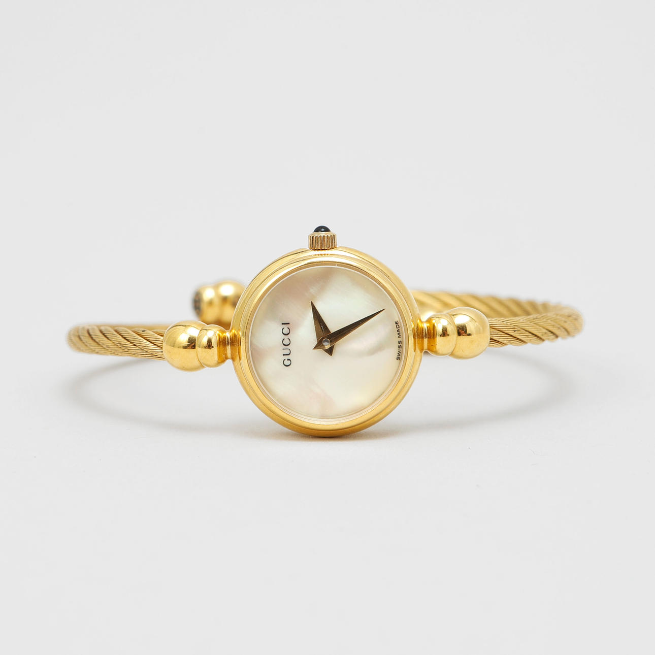 ARMBANDSUR, Gucci, doublé, quartz.