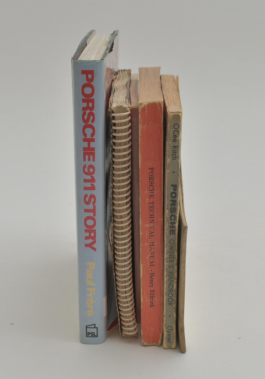 Böcker om Porsche. 6 Volymer.