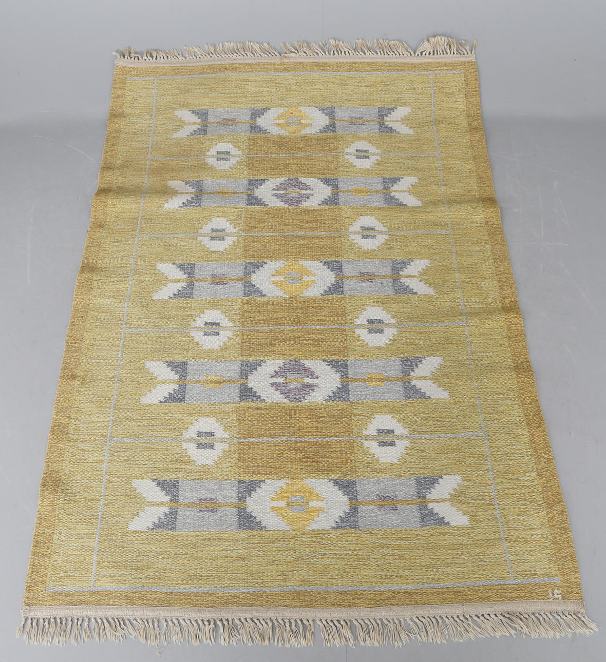 MATTA, rölakan, 195 x 135 cm, Ingegerd Silow, signerad IS.