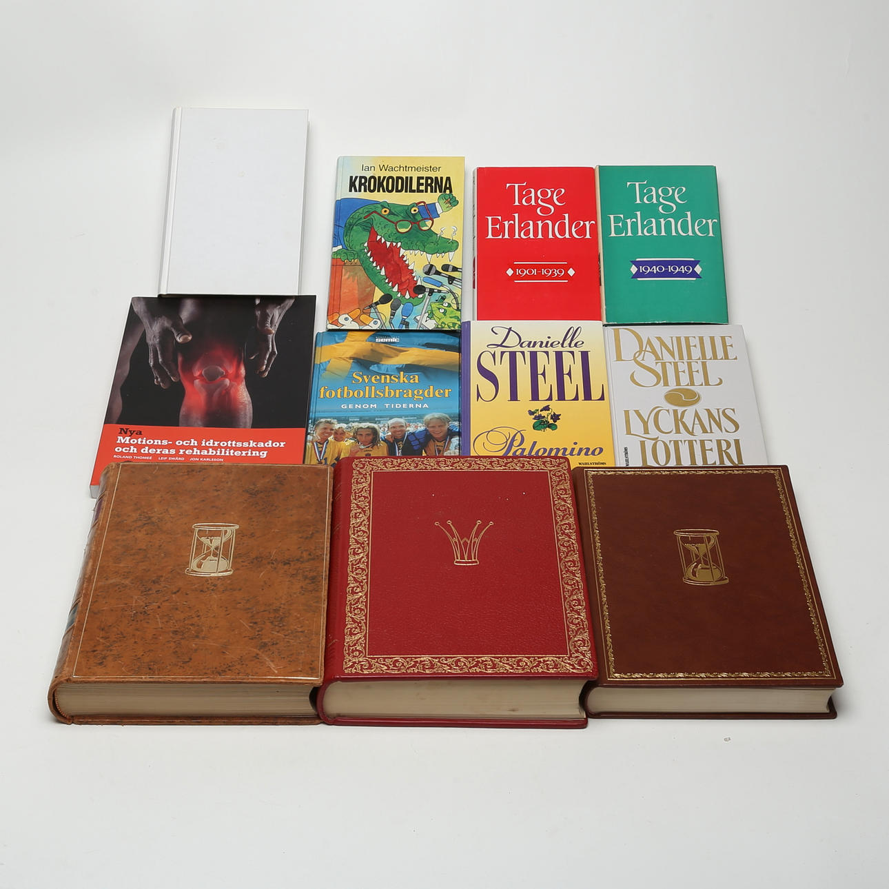 11 books, different topics.