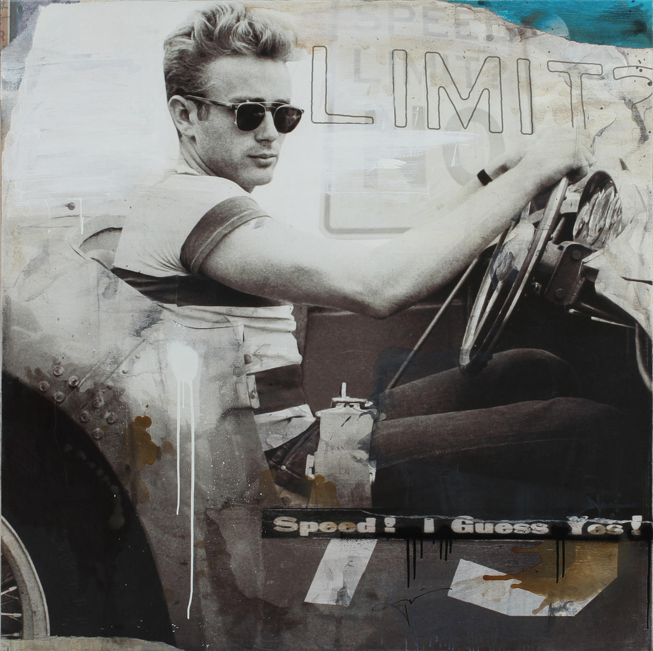 JÖRG DÖRING, "Speed I guess". Blandteknik.