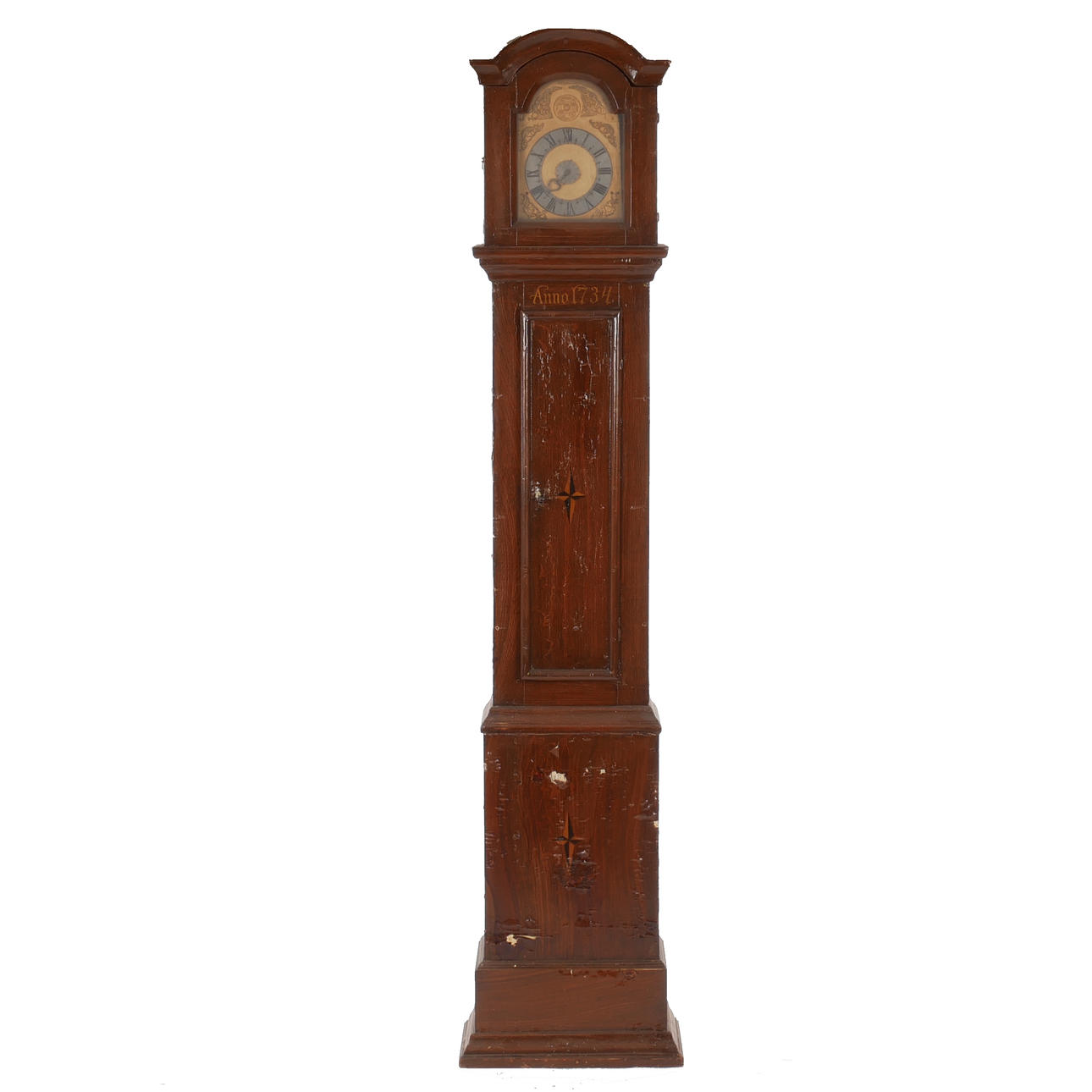A baroque floor clock “Anno 1734".
