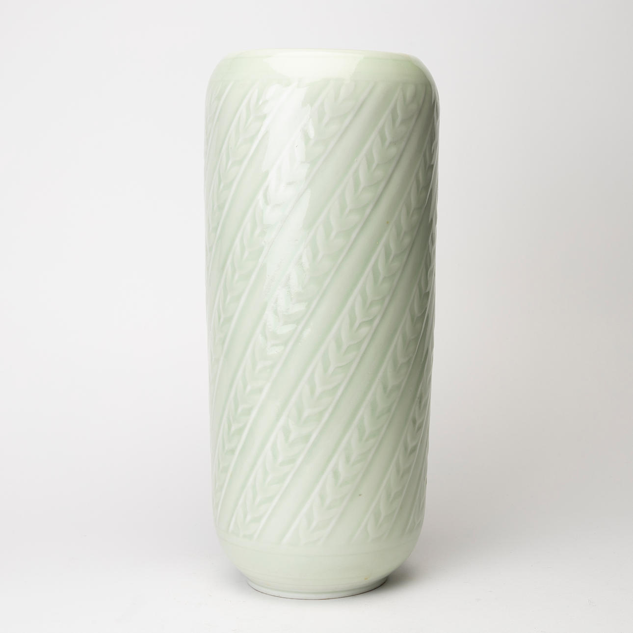 GUNNAR NYLUND. A vase, glazed stoneware, signed, Rörstrand, 1940s.