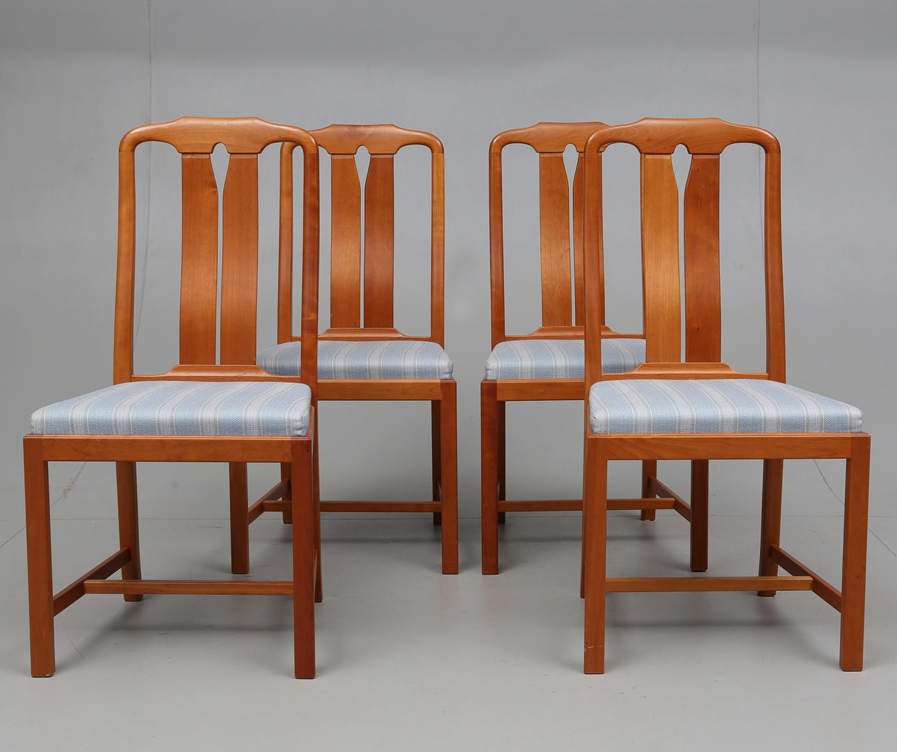 STOLAR, 4 stycken, "Ambassadör", Carl Malmsten för Åfors Möbelfabriks AB, 1900/2000-tal.