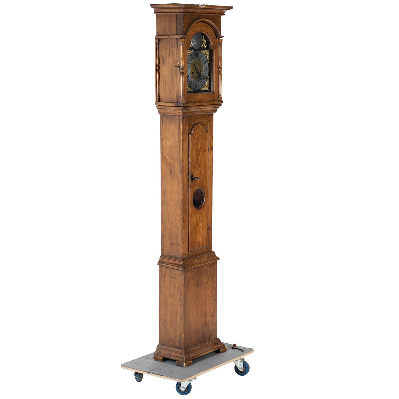 A 17th/19th century floor clock.